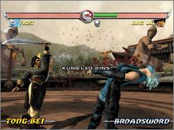 Pantallazo de Mortal Kombat: Deadly Alliance para GameCube