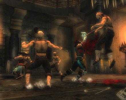 Pantallazo de Mortal Kombat: Shaolin Monks para PlayStation 2