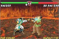 Pantallazo de Mortal Kombat: Tournament Edition para Game Boy Advance