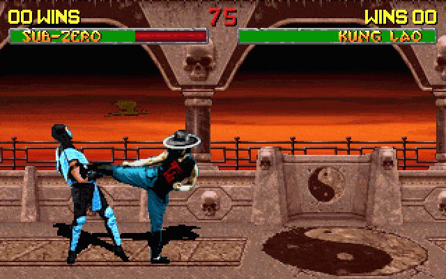 Pantallazo de Mortal Kombat I and II CDROM para PC
