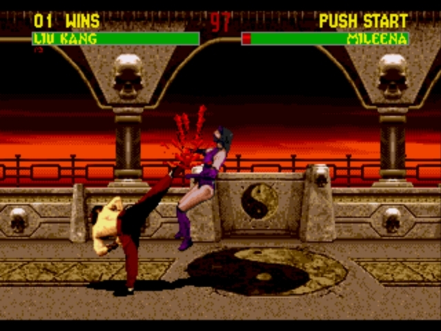 Pantallazo de Mortal Kombat II para Sega Megadrive