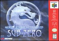 Caratula de Mortal Kombat Mythologies: Sub-Zero para Nintendo 64