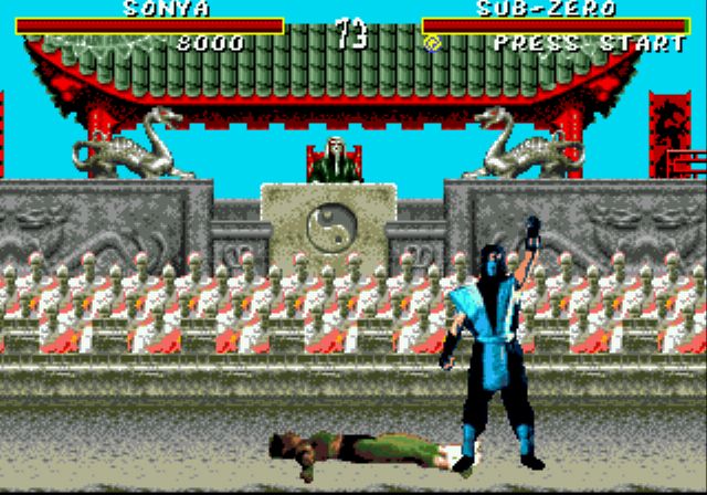 Pantallazo de Mortal Kombat para Sega Megadrive