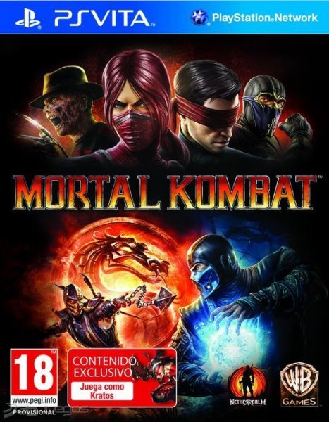 Caratula de Mortal Kombat para PS Vita
