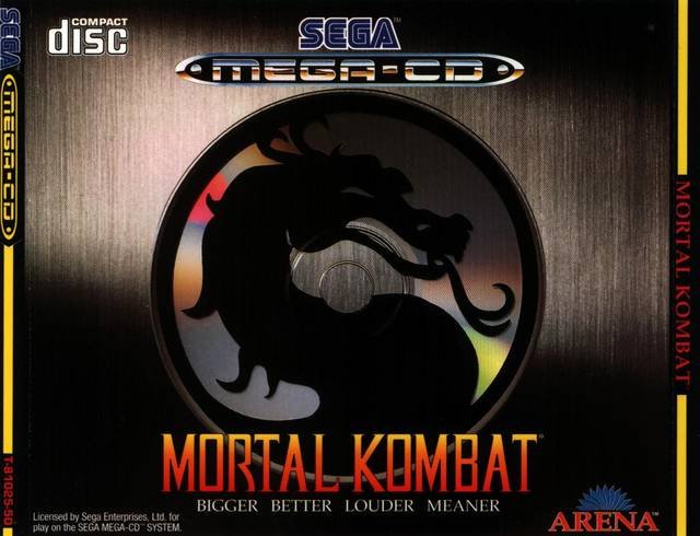 Caratula de Mortal Kombat para Sega CD