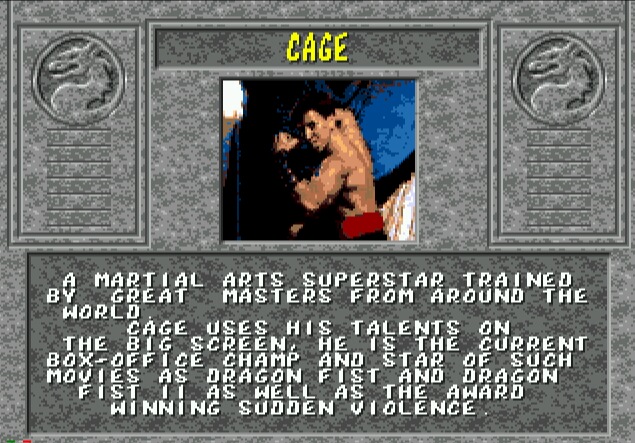 Pantallazo de Mortal Kombat para Sega CD