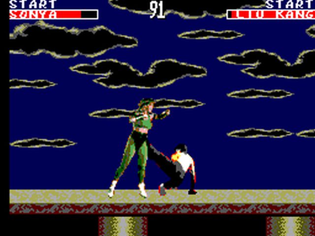 Pantallazo de Mortal Kombat para Sega Master System