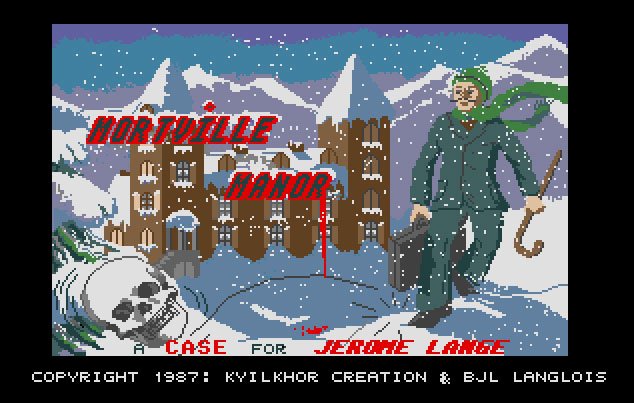 Pantallazo de Mortville Manor para Atari ST