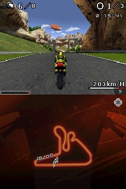 Pantallazo de Moto Racer DS para Nintendo DS