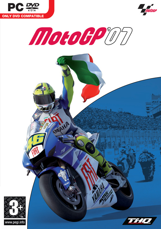 Caratula de MotoGP 07 para PC
