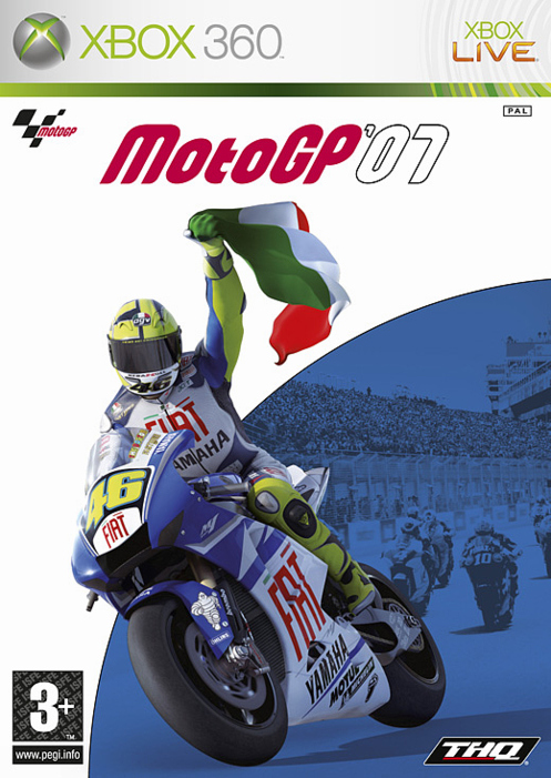 Caratula de MotoGP '07 para Xbox 360