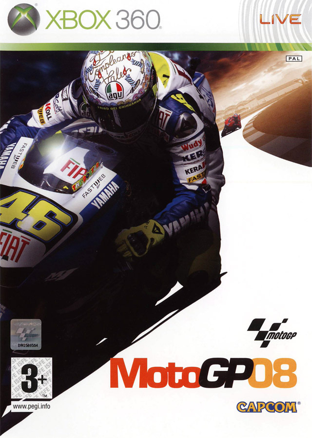 Caratula de MotoGP 08 para Xbox 360