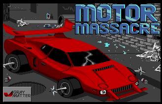 Pantallazo de Motor Massacre para Atari ST