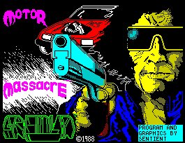 Pantallazo de Motor Massacre para Spectrum