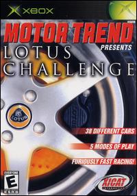 Caratula de Motor Trend Presents Lotus Challenge para Xbox