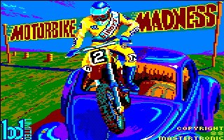 Pantallazo de Motorbike Madness para Amstrad CPC