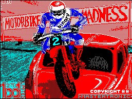 Pantallazo de Motorbike Madness para Spectrum