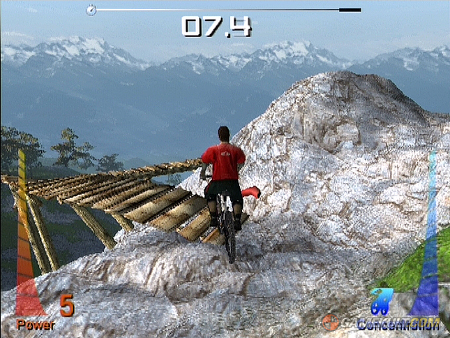 Pantallazo de Mountain Bike Adrenaline featuring Salomon para PlayStation 2