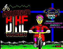 Pantallazo de Mountain Bike Racer (Zeppelín) para Spectrum