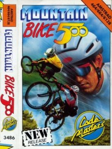 Caratula de Mountain Bike Simulator/Mountain Bike 500 para Amstrad CPC