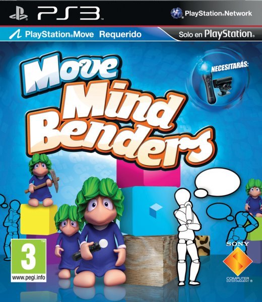 Caratula de Move Mind Benders para PlayStation 3
