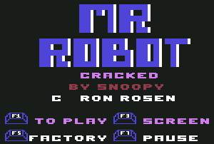 Pantallazo de Mr Robot para Commodore 64