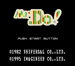 Pantallazo de Mr. Do! (Japonés) para Super Nintendo