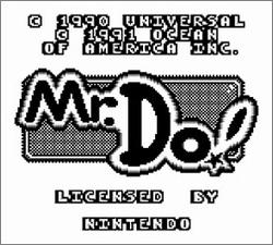 Pantallazo de Mr. Do! para Game Boy