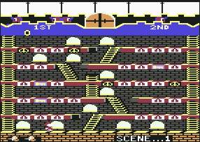 Pantallazo de Mr. Do´s Castle para Commodore 64