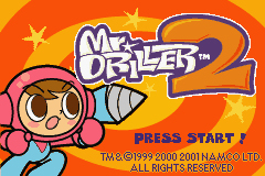 Pantallazo de Mr. Driller 2 para Game Boy Advance