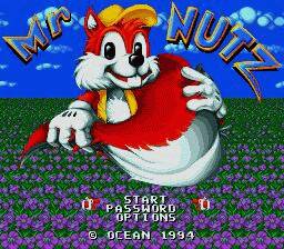 Pantallazo de Mr. Nutz (Europa) para Sega Megadrive