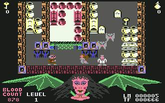 Pantallazo de Mr. Weems and the She Vampires para Commodore 64