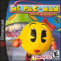 Caratula de Ms. Pac-Man: Maze Madness para Dreamcast
