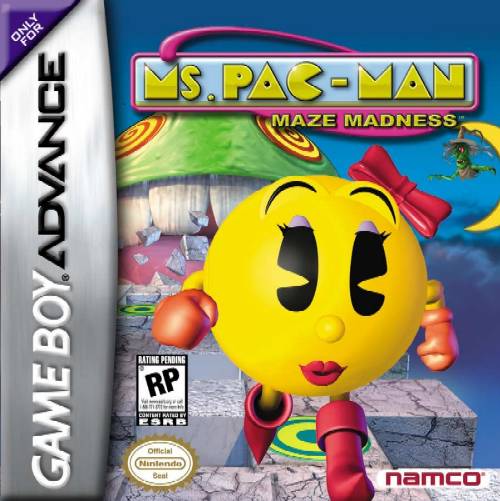 Caratula de Ms. Pac-Man: Maze Madness para Game Boy Advance