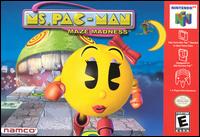 Caratula de Ms. Pac-Man: Maze Madness para Nintendo 64