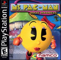Caratula de Ms. Pac-Man: Maze Madness para PlayStation