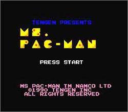 Pantallazo de Ms. Pac-Man para Nintendo (NES)