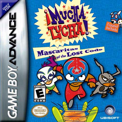Caratula de Mucha Lucha! Mascaritas of the Lost Code para Game Boy Advance