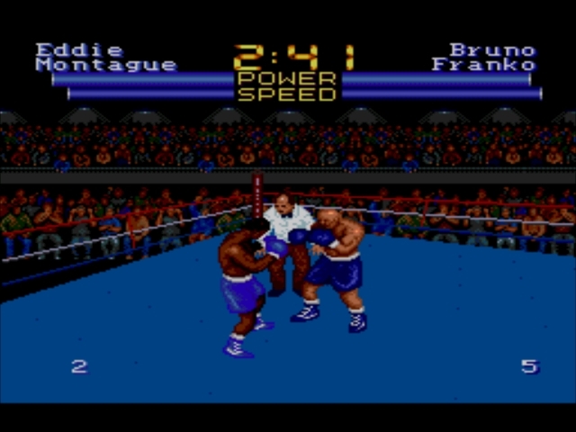 Pantallazo de Muhammad Ali Heavyweight Boxing para Sega Megadrive