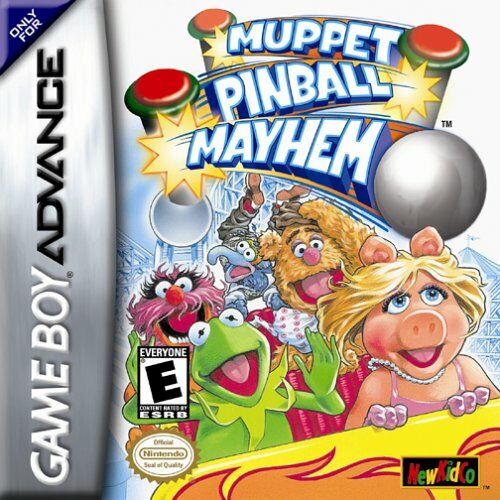 Caratula de Muppet Pinball Mayhem para Game Boy Advance