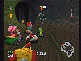 Pantallazo de Muppet RaceMania para PlayStation