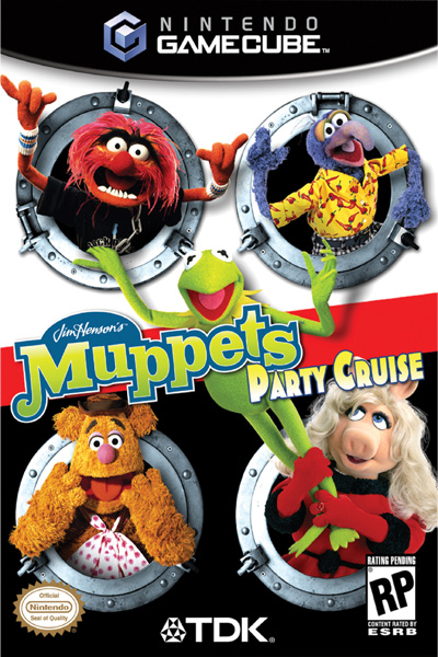 Caratula de Muppets Party Cruise para GameCube