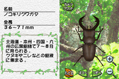 Pantallazo de Mushi: Machi no Konchuu Monogatari (Japonés) para Nintendo DS