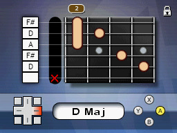 Pantallazo de Music on: Acoustic Guitar para Nintendo DS