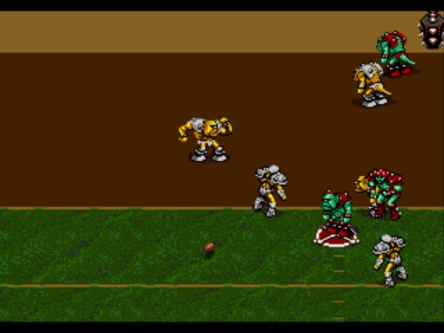 Pantallazo de Mutant League Football para Sega Megadrive