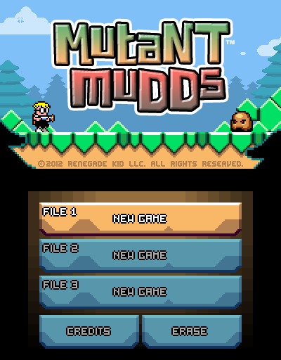 Pantallazo de Mutant Mudds para Nintendo 3DS
