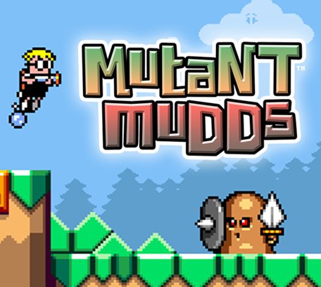 Caratula de Mutant Mudds para Nintendo 3DS
