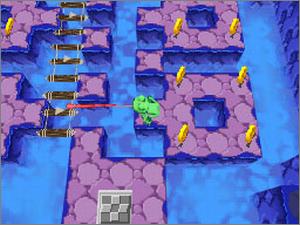 Pantallazo de My Frogger Toy Trials para Nintendo DS
