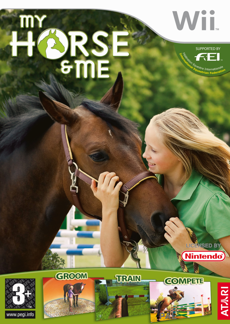 Caratula de My Horse and Me para Wii