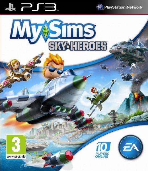 Caratula de MySims SkyHeroes para PlayStation 3